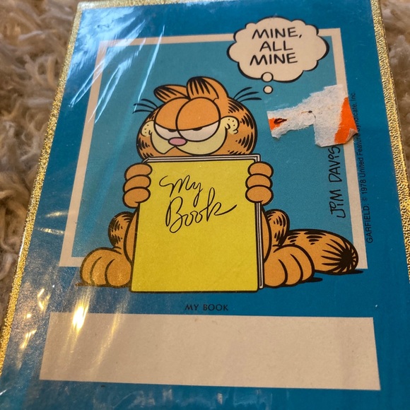 - NIP - Vintage Garfield book plates - Picture 1 of 3